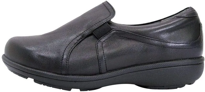 Peerage Therese Women Wide Width Comfort Leather Loafers