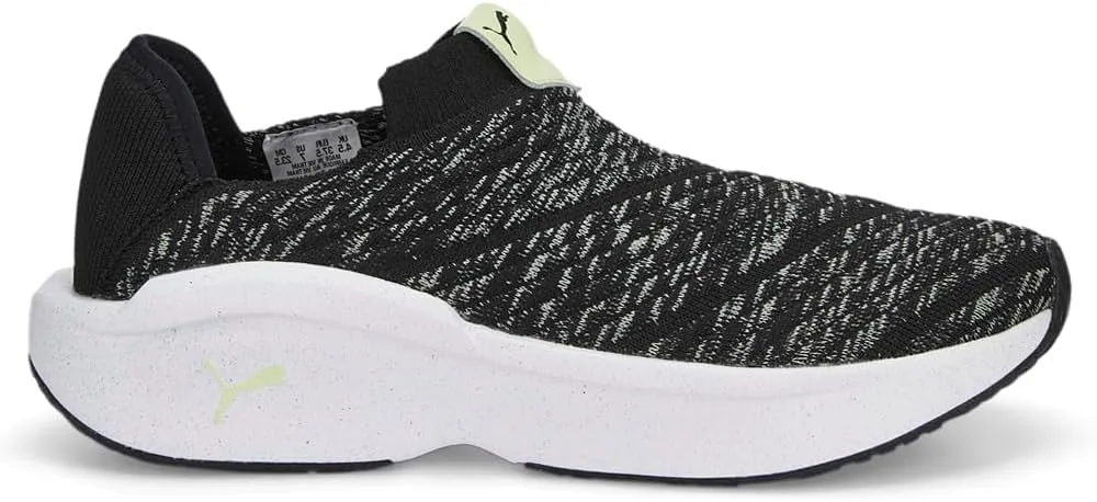 PUMA Womens Enlighten Slip On Training Sneakers Shoes - Black - Size 8 M