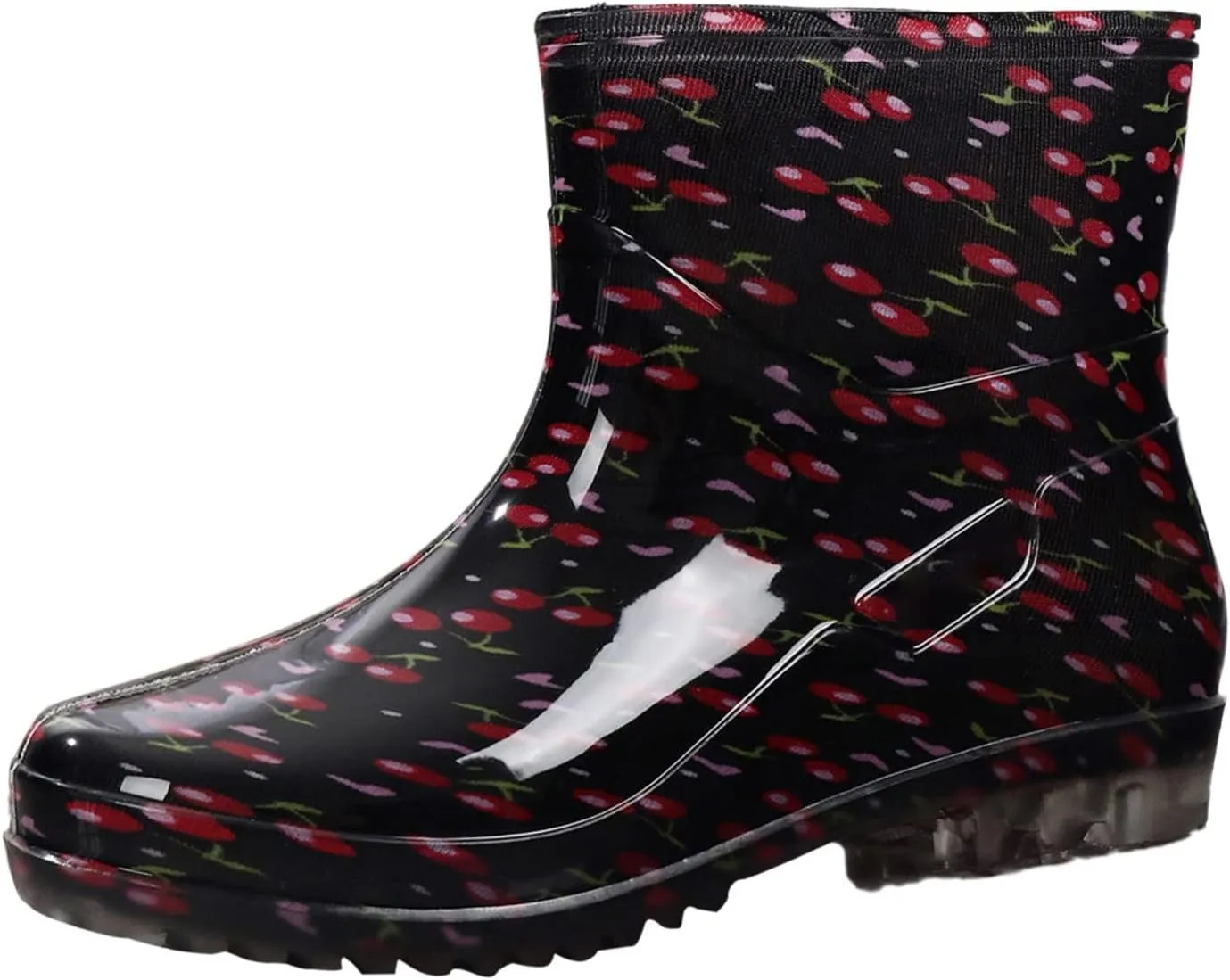 Rain Boots for Women Rain Boot Mid Calf Waterproof Garden Fashion Rainboots Light Anti-slipping Comfortable Insole Shoes