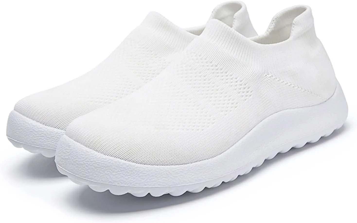 SBGMoSJ Women Athletic Walking Shoes Fashion Sneakers Zapato Tenis Antiderrapante para Mujer Womens Casual Shoes Silver Platform Wedge Sneakers for Women Women Slip On Tennis Shoes Size 8
