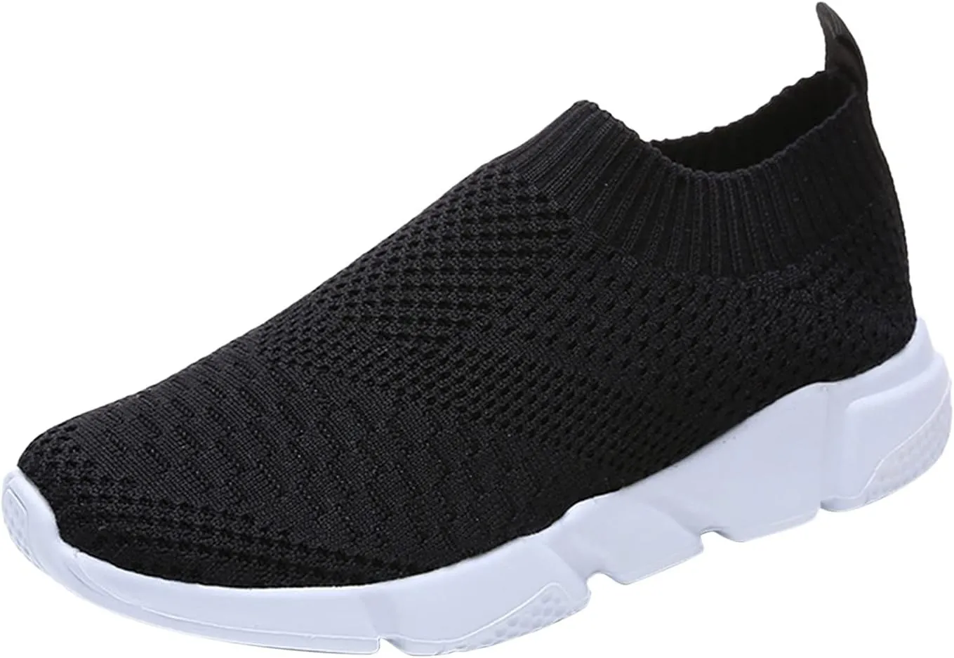 SBGMoSJ Women Sneakers Size 9 Black Orthopedic Shoes for Women Dressy Casual Womens Shoes Extra Wide Width Casual Women Sneakers Size 10 Slip On Orthopedic Walking Shoes for Women Plantar Fasciitis