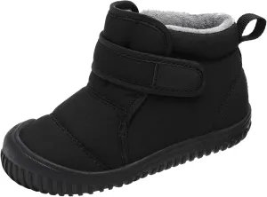 Snow Boots for Kids Insulated Snow Boot Boys Girls Ankle Booties Kids Boots Outdoor Winter Boots with Hook and Loop
