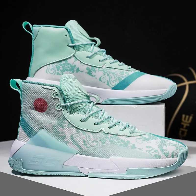 Sports Summer Shock Absorption Breathable Student Outfield Practical Training Basketball Shoes