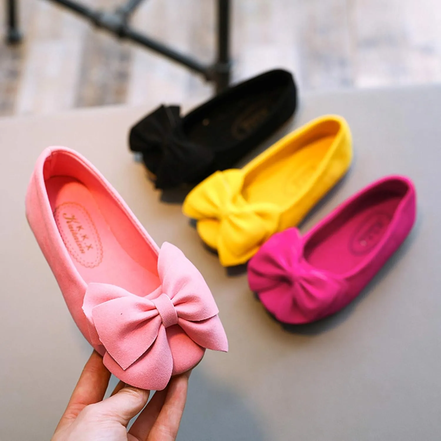 Toddler Dress Shoes Flower Girl Shoes for Weeding Baby Cute Mary Jane Shoes Ballet Flat for Walking,Casual Shes
