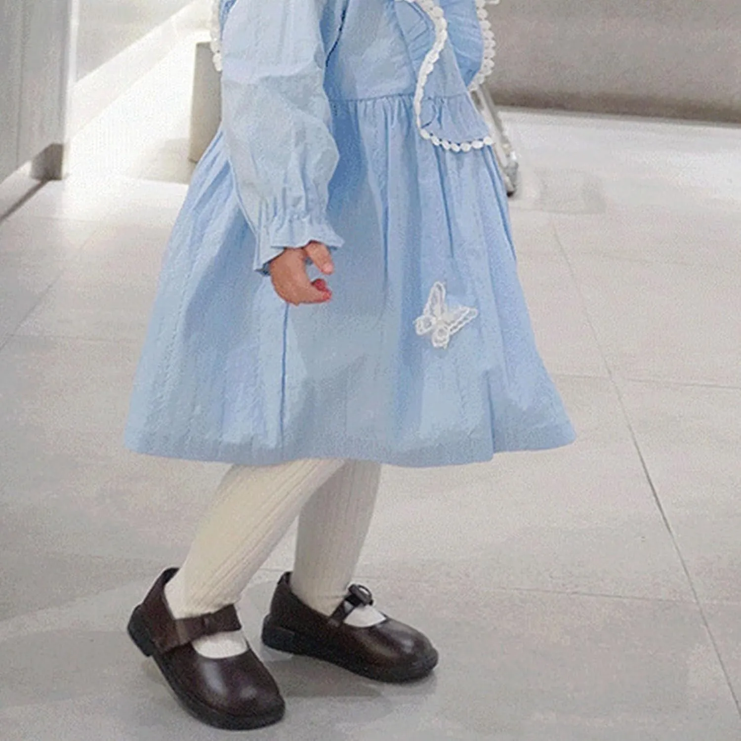 Toddler Girls Dress Shoes Little Girls Loafers School Uniform Mary Jane Flats for Girls Toddler Girl Church Shoes