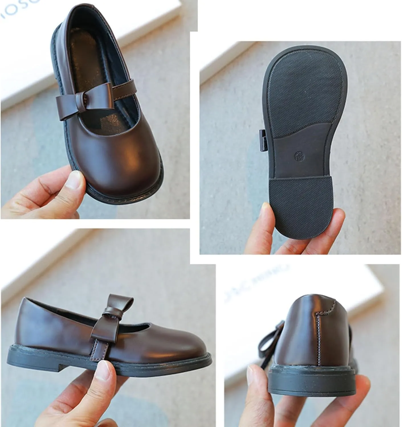 Toddler Girls Dress Shoes Little Girls Loafers School Uniform Mary Jane Flats for Girls Toddler Girl Church Shoes