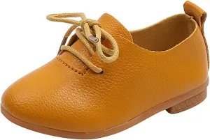 Toddler Little Girls Boys British Style Lace-Up Saddle Shoes Casual 𝗢xfords Baptism School Girls Warm Boots Size 6