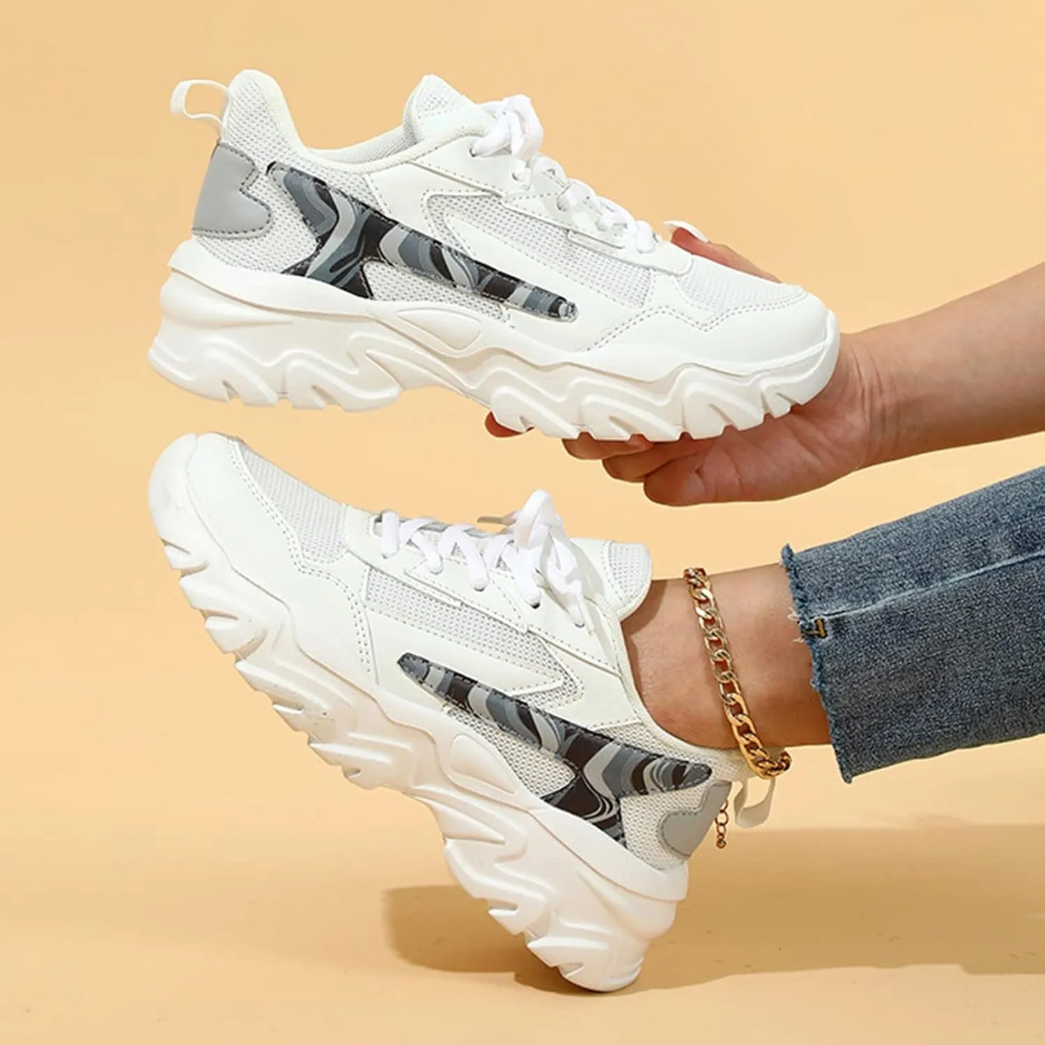 Walking Sneakers for Women 2023 Zapatos De Piel Para Mujer Suaves Y Comodos De Vestir Canvas Shoes for Women Platform Wedge Sneakers for Women 2023 Zapatos Para Mujer Antideslizante