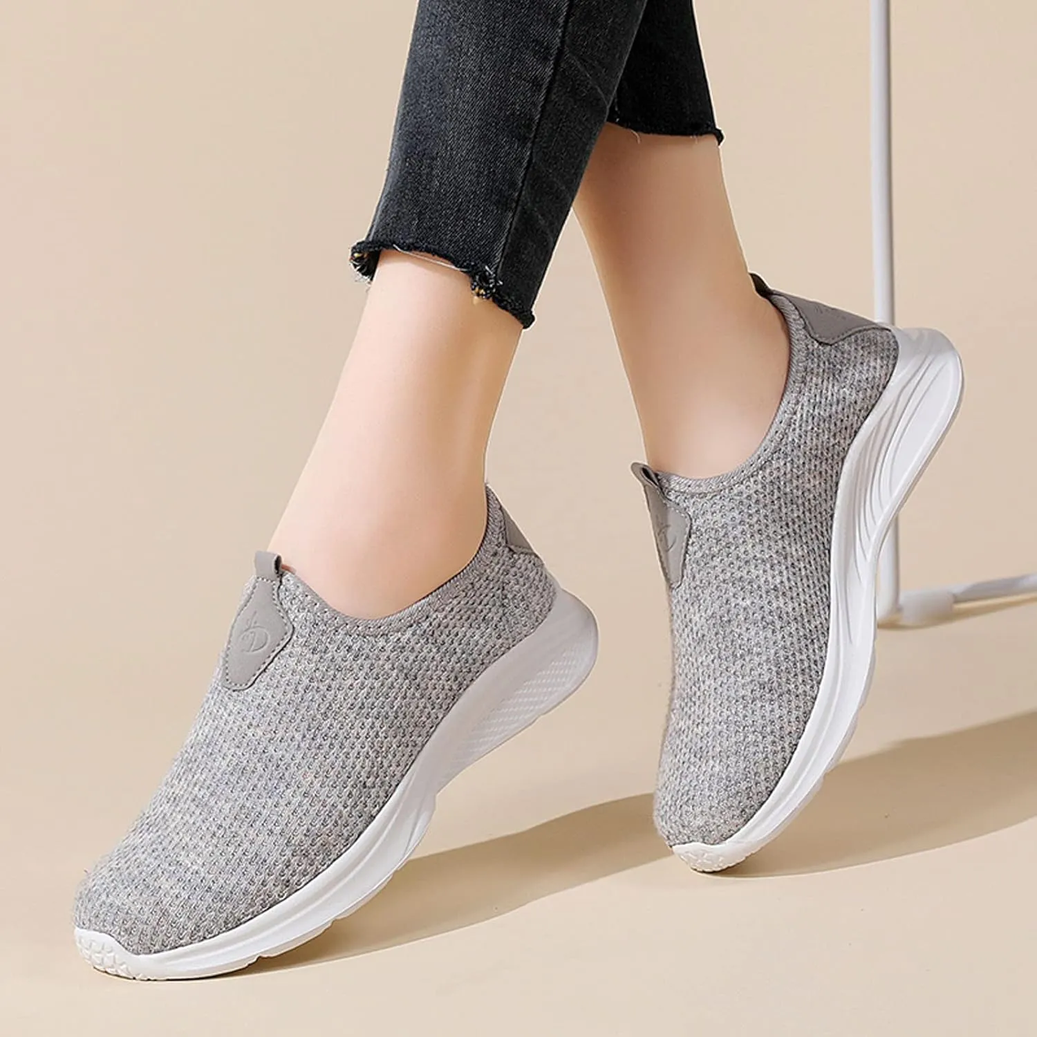 Women Running Shoes Lightweight Tennis Shoes Non Slip Tennis Shoes Womens Food Service Casual Shoes Slip On Slip On Sneakers Waterproof Tennis Shoe Loafers Shoe