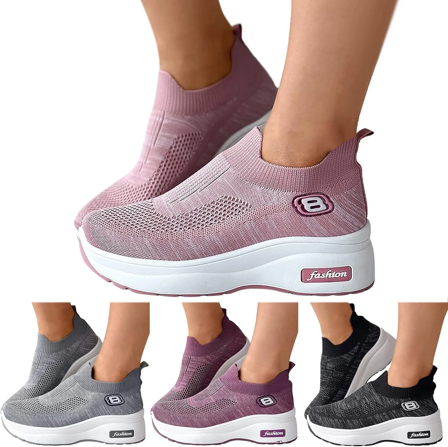 Womens Black Wide Toe Sneakers Womens Running Shoes Size 11.5 Slip On Black Platform Slip On Sneakers for Women Plantar Fasciitis Walking Shoes Women Slip Ons White Tennis Shoes Women Size 10.5