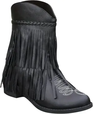 Women's Cowboy Boots Wide Calf Cowboy Boots Women's Western Cowboy Ankle Boots Low Heel Pointed Toe Short Booties