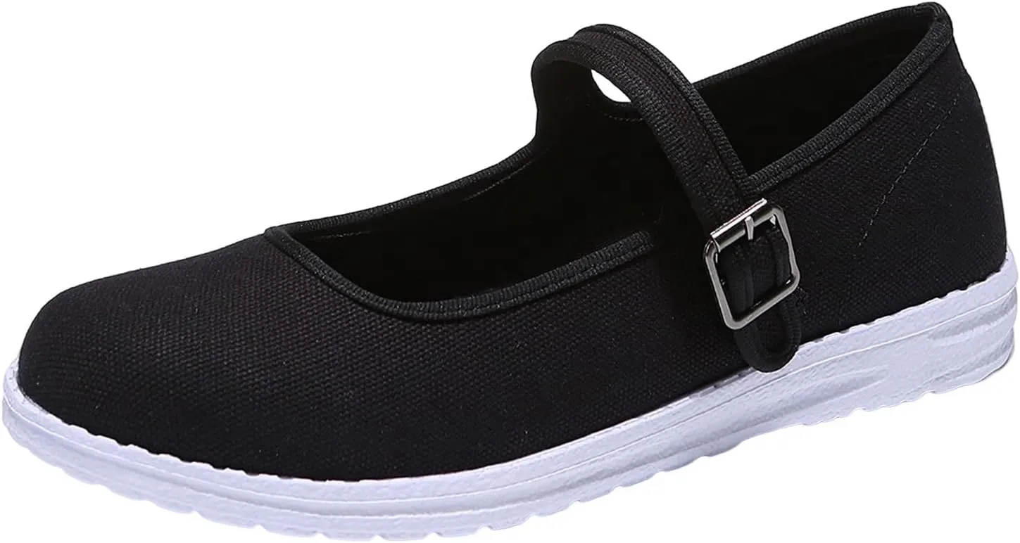 Women's Dress Flat Ballet Low Wedge Ladies Summer Fashion Flat Bottom Solid Colour Women's Ballet Flat Comfortable