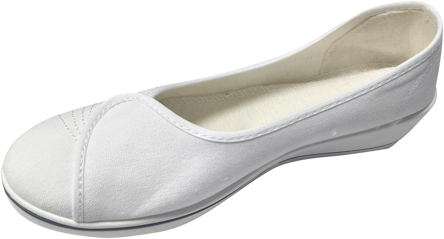 Women's Dress Flat Ballet Low Wedge Shoes for Women Shoes Toddler Shoes Walking Shoes Women's Ballet Flat Comfortable