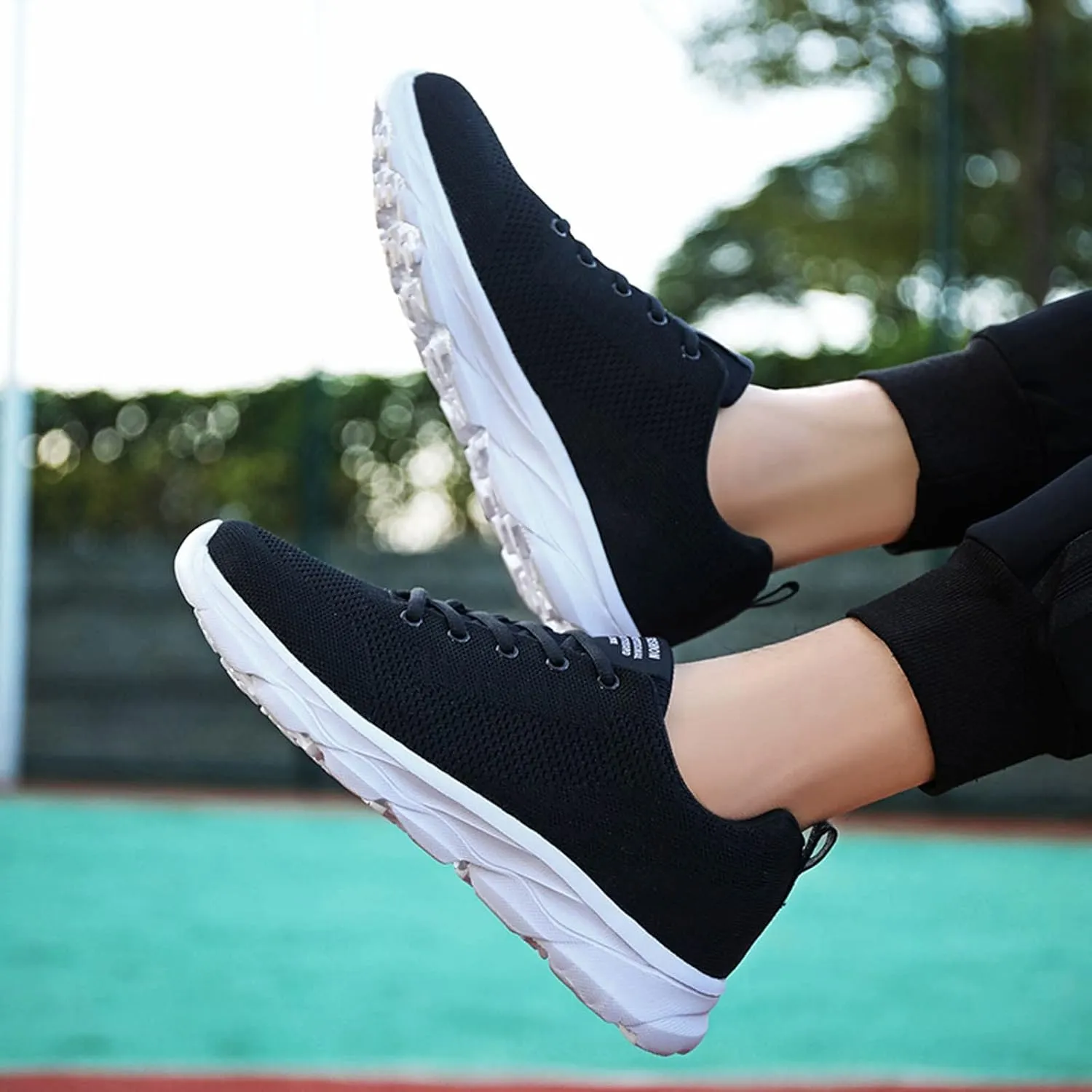 Womens Ladies Walking Running Shoes Slip On Lace-Up Womens Tennis Shoes Walking Ladies Shoes Casual Fashion Sneakers 2025 Slip On Tennis Shoe Cross Trainer Shoe