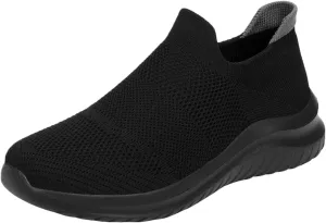 Women's Slip on Shoes Canvas Sneakers Loafers Non Slip Tennis Shoes Men Dressy Casual Black Shoes Slip On Sneakers Slip On Tennis Shoe Cross Trainer Shoe