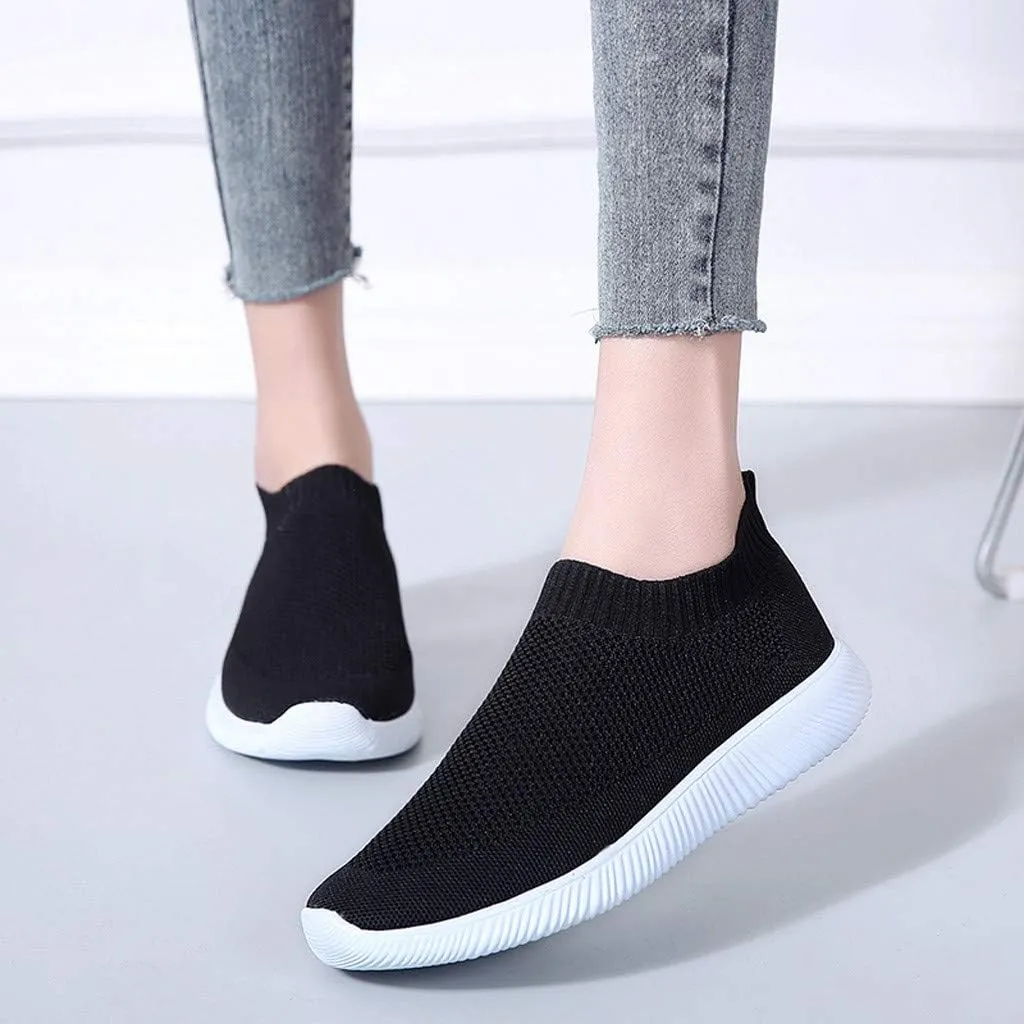 Women’s Slip-On Shoes Casual Lace-Free Walking Loafers Walking Shoes Women Sports Men Casual Shoes White Platform Sneakers Tennis Shoe Loafers Dress Shoe