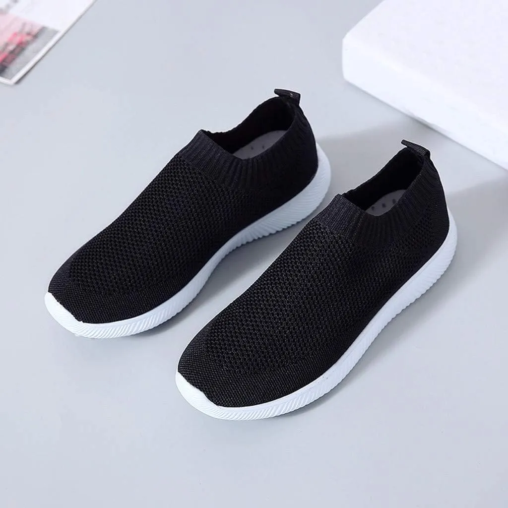 Women’s Slip-On Shoes Casual Lace-Free Walking Loafers Walking Shoes Women Sports Men Casual Shoes White Platform Sneakers Tennis Shoe Loafers Dress Shoe