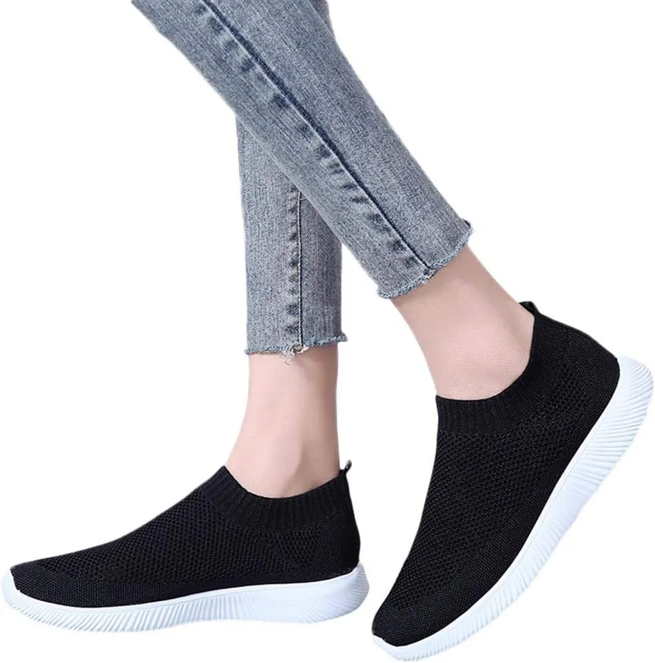 Women’s Slip-On Shoes Casual Lace-Free Walking Loafers Walking Shoes Women Sports Men Casual Shoes White Platform Sneakers Tennis Shoe Loafers Dress Shoe