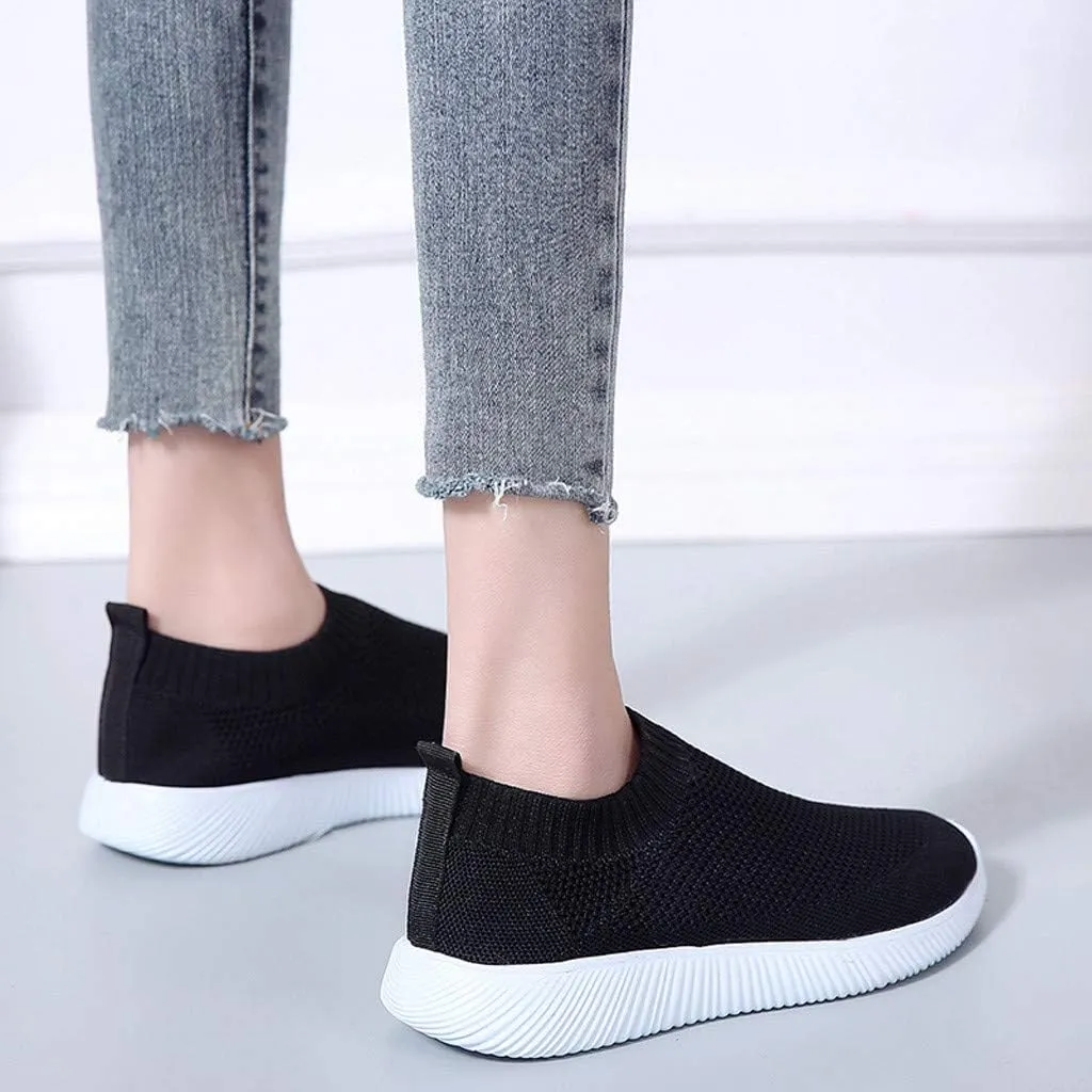 Women’s Slip-On Shoes Casual Lace-Free Walking Loafers Walking Shoes Women Sports Men Casual Shoes White Platform Sneakers Tennis Shoe Loafers Dress Shoe