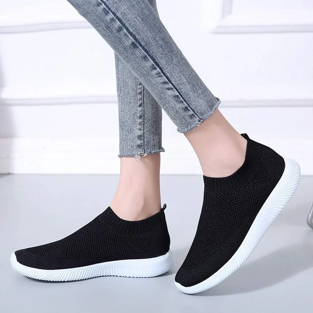 Women’s Slip-On Shoes Casual Lace-Free Walking Loafers Walking Shoes Women Sports Men Casual Shoes White Platform Sneakers Tennis Shoe Loafers Dress Shoe
