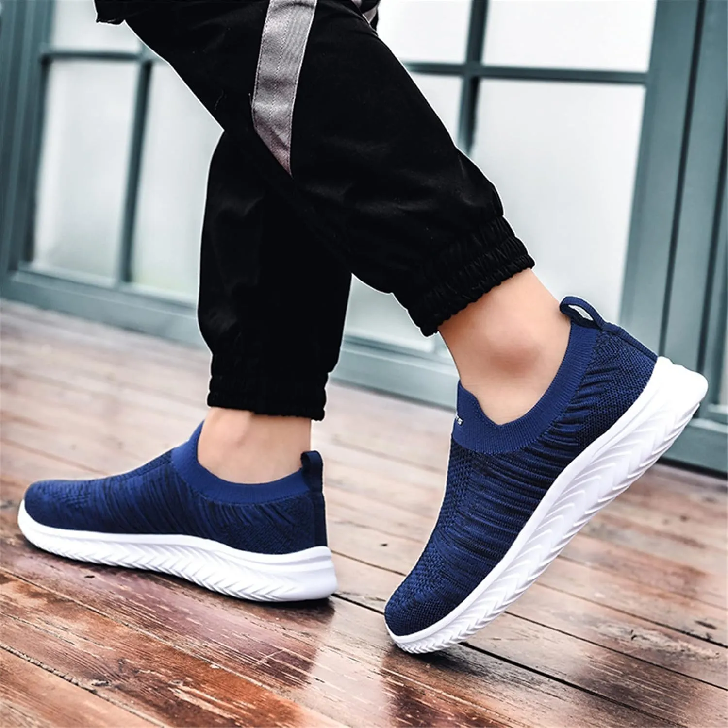 Women's Slip-on Shoes Wide Width Sneakers Hands Free Mens Running Shoes Walking Casual Tennis Shoes High Top Sneakers Red Tennis Shoe Loafers Dress Shoe