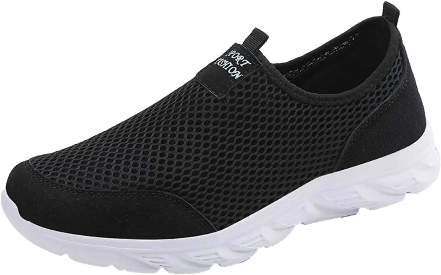Womens Slip on Walking Shoes Comfort Lightweight Running Shoes for Men Casual Business Casual Shoes Black Sneakers Platform Tennis Shoe Loafers Shoe