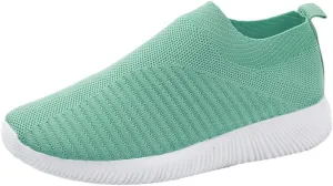 Women's Sneakers Athletic Sport Running Tennis Walking Shoes Mens Tennis Shoes Walking Casual Dress Shoes Women's Fashion Sneakers Steel Toe Tennis Shoe White Loafers
