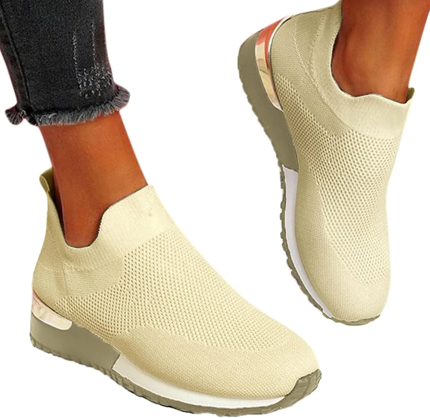 Women's Sneakers Athletic Sport Running Tennis Walking Shoes Womens Tennis Shoes Walking Men's Casual Dress Shoes Brown Sneakers Platform Tennis Shoe Cross Trainer Shoe