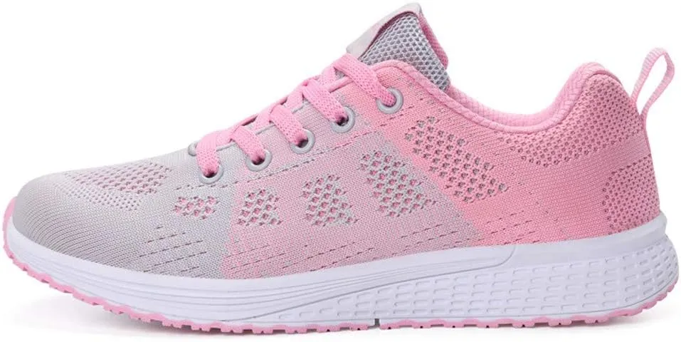 Women's Walking Shoes Lightweight Tennis Fashion Sneakers Lace Up Mens Casual Shoes Mesh Slip On Shoes Casual Women Shoes Sneakers Tennis Shoe Cross Trainer Shoe
