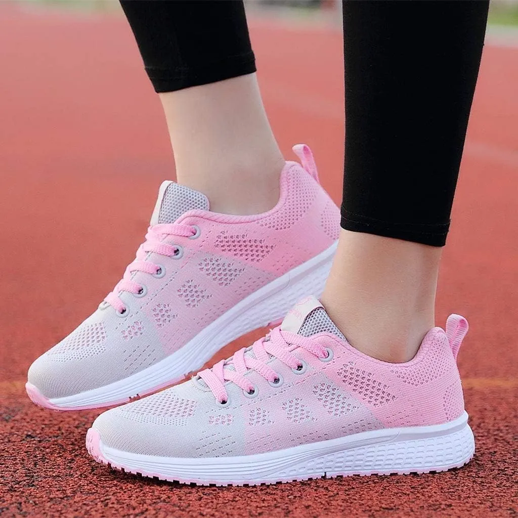Women's Walking Shoes Lightweight Tennis Fashion Sneakers Lace Up Mens Casual Shoes Mesh Slip On Shoes Casual Women Shoes Sneakers Tennis Shoe Cross Trainer Shoe