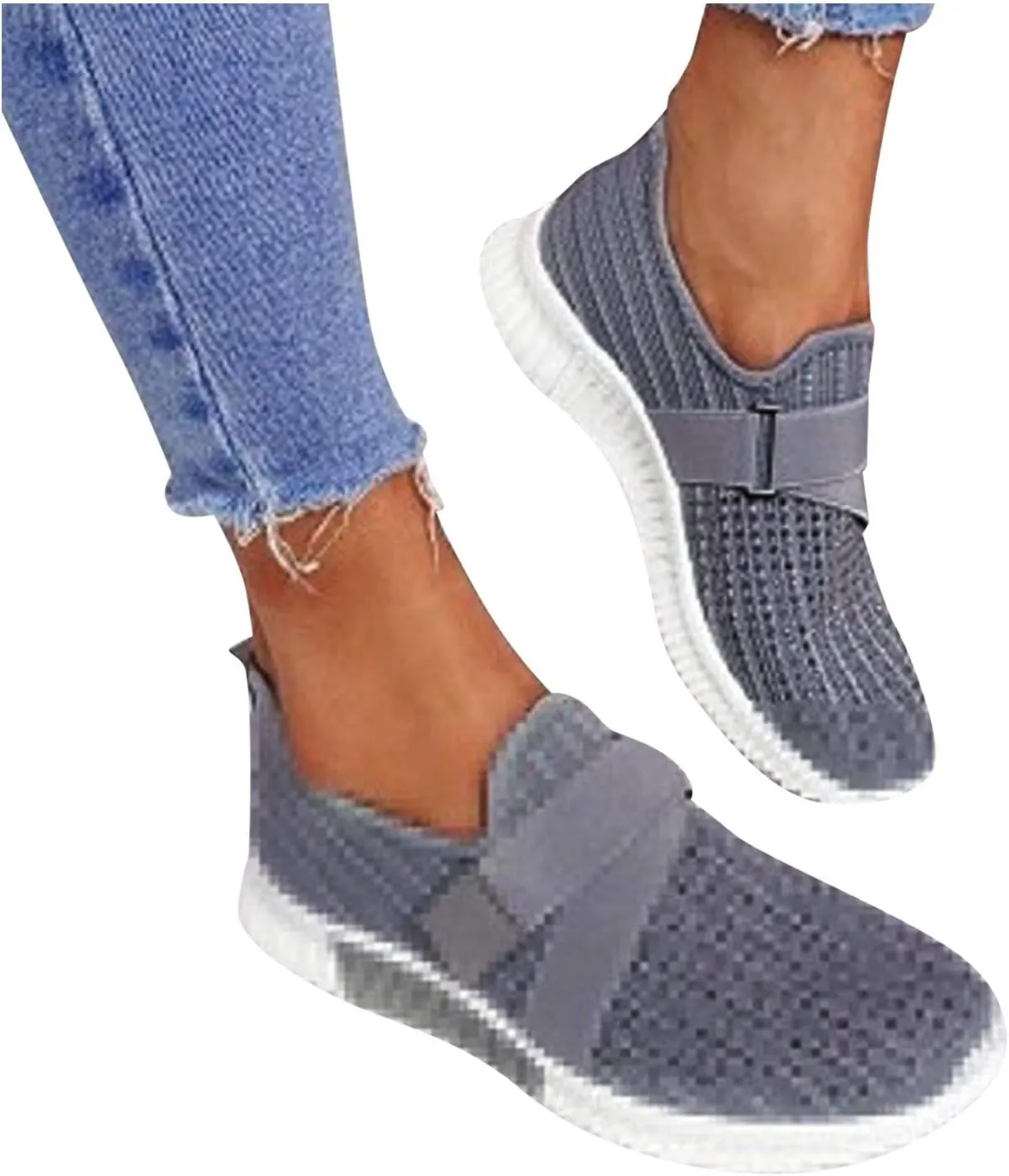 Womens White Tennis Shoes Leather Sneakers Casual Walking Shoes for Women Womens Shoes Casual Dressy Women's Loafer Flat Women's Fashion Sneakers