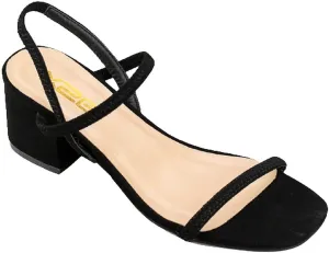 X2B Women Low Block Heel Sandals