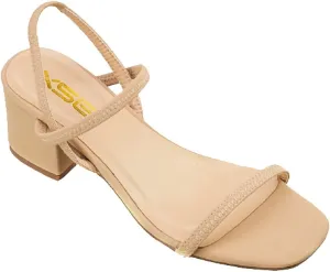X2B Women Low Block Heel Sandals